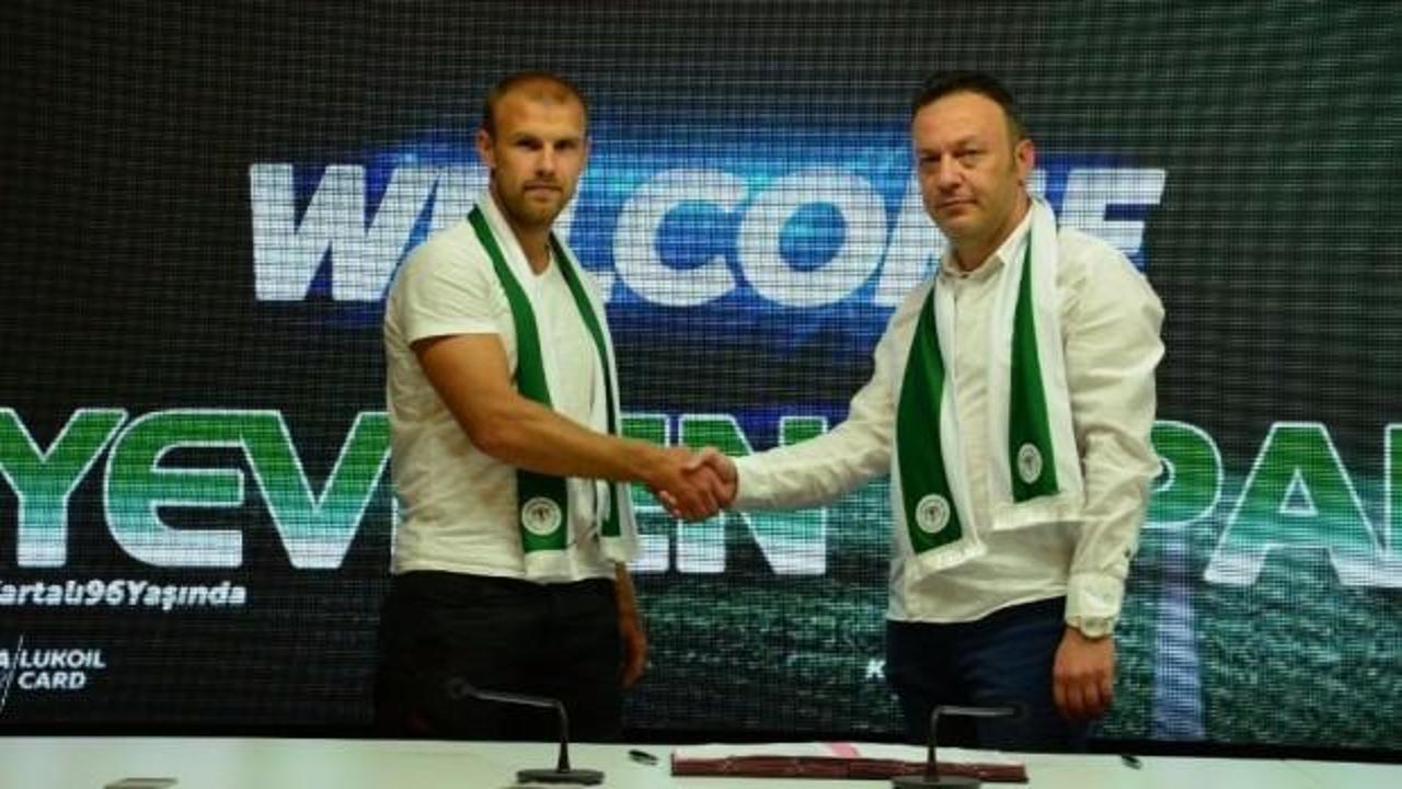 Konyaspor'a Ukraynalı sol bek! 2+1 yıllık imza