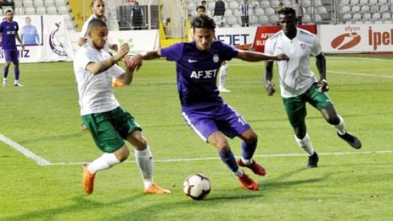 Bursaspor, Afjet Afyonspor'u mağlup etti