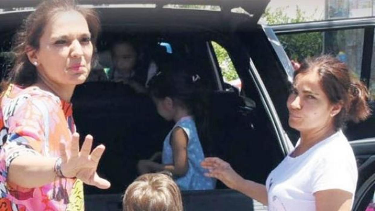 Demet Akalın kızı Hira'yı bagajda taşıdı!