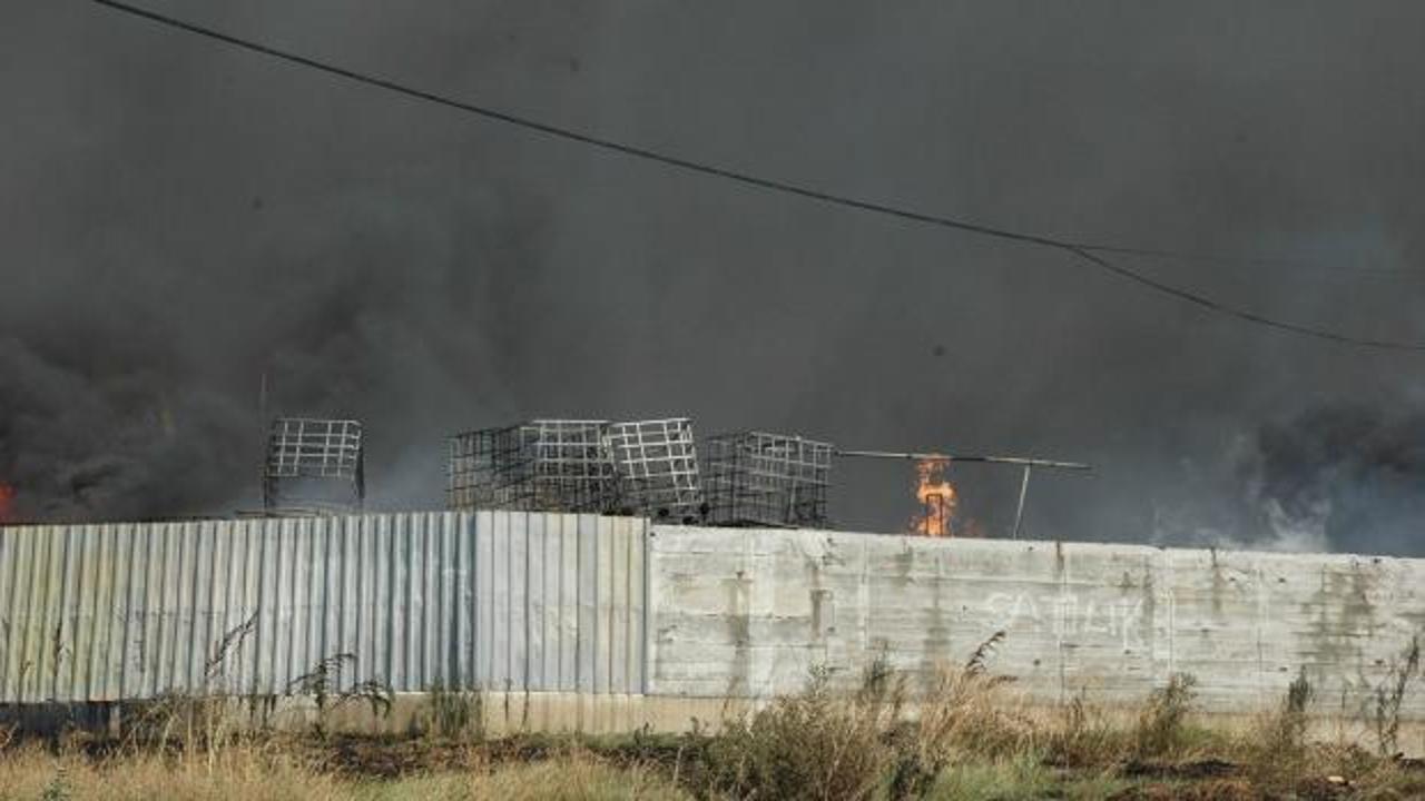 GÜNCELLEME - Tekirdağ'da fabrika yangını