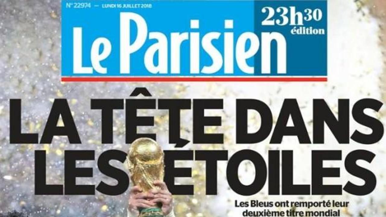 Fransa basınında zafer başlıkları!