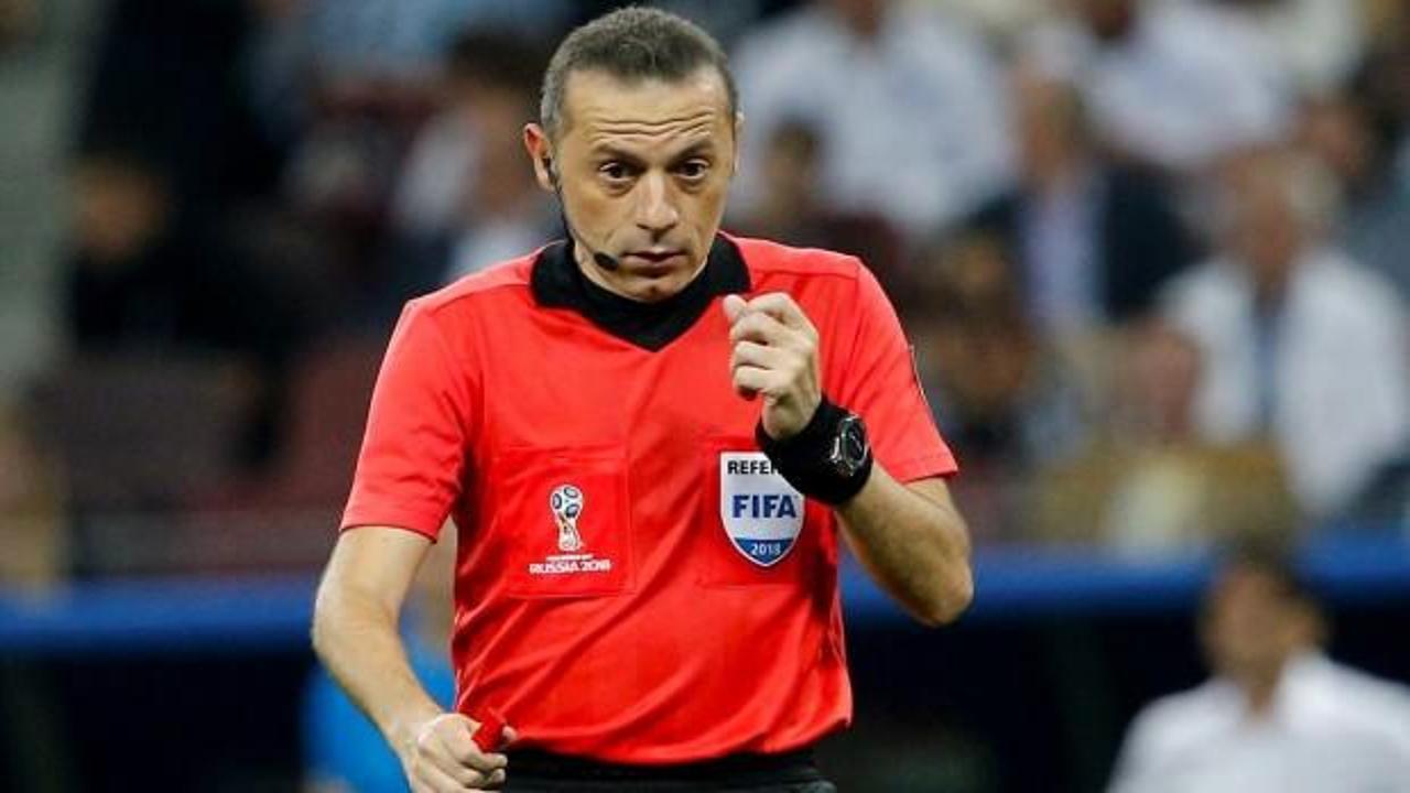 Cüneyt Çakır Arabistan'da Süper Kupa yönetecek