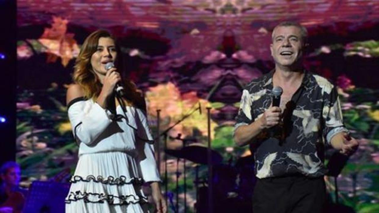Levent Y&uuml;ksel konserinde G&ouml;k&ccedil;e Bahadır s&uuml;rprizi!