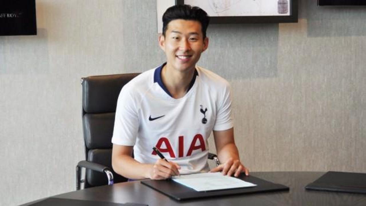 Tottenham, Heung-Min Son ile sözleşme yeniledi