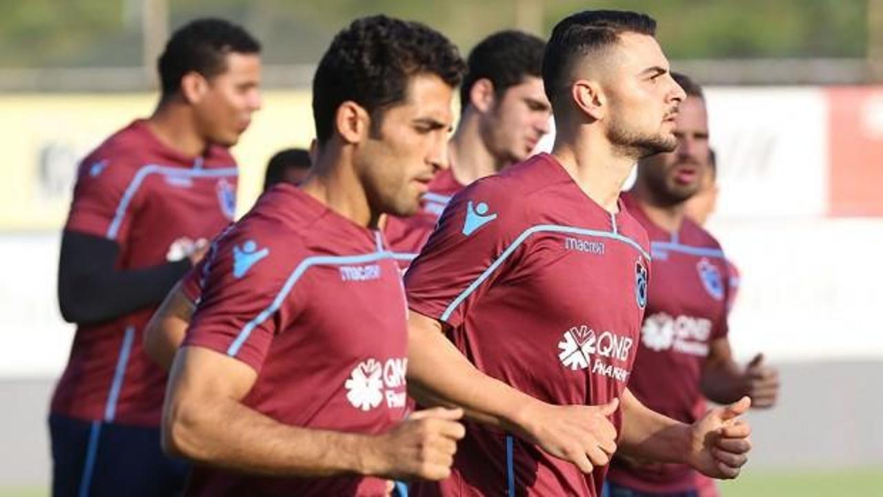 Trabzonspor'un yeni transferi ilk idmanına çıktı
