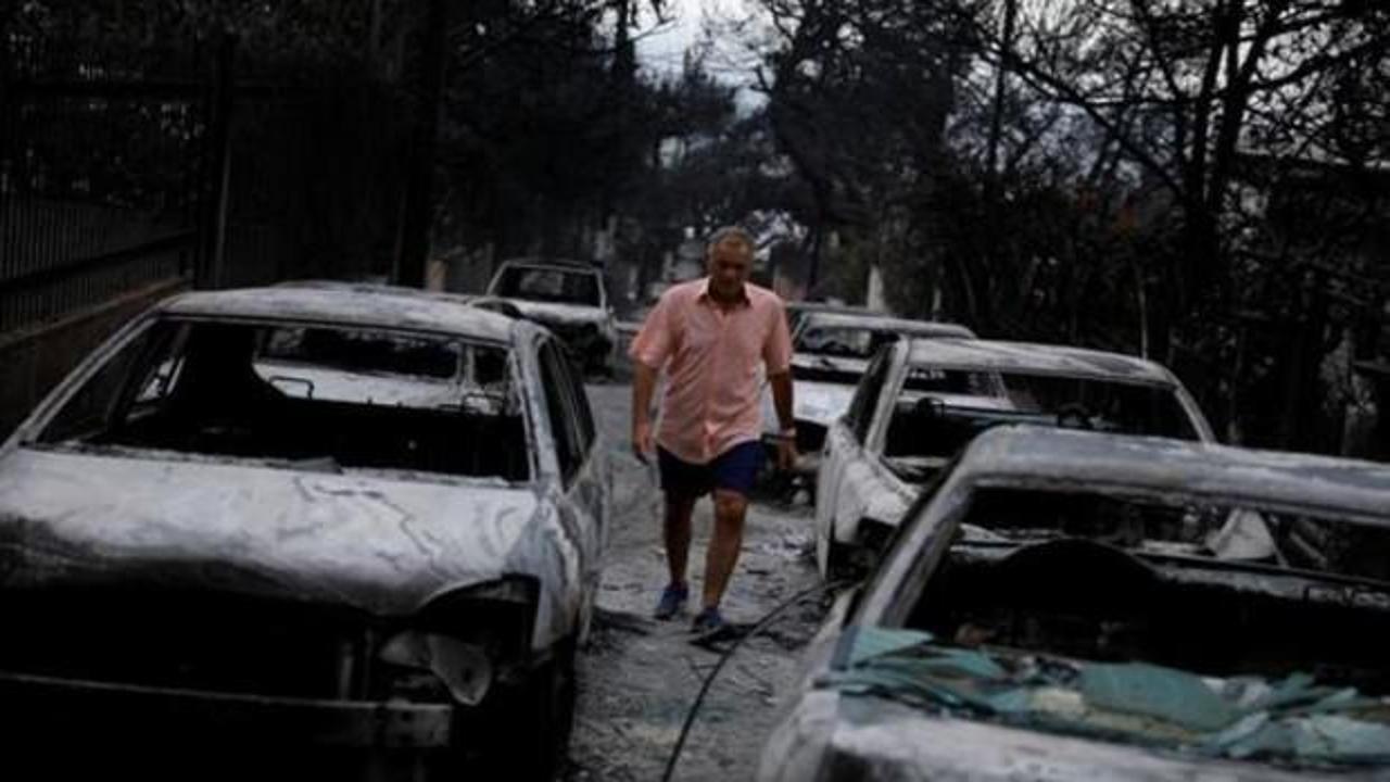 Yunanistan'daki yangınla ilgili korkunç ifadeler