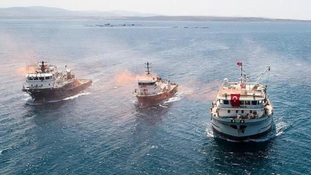 3 gemi 9 yıl sonra yeniden Türkiye'de