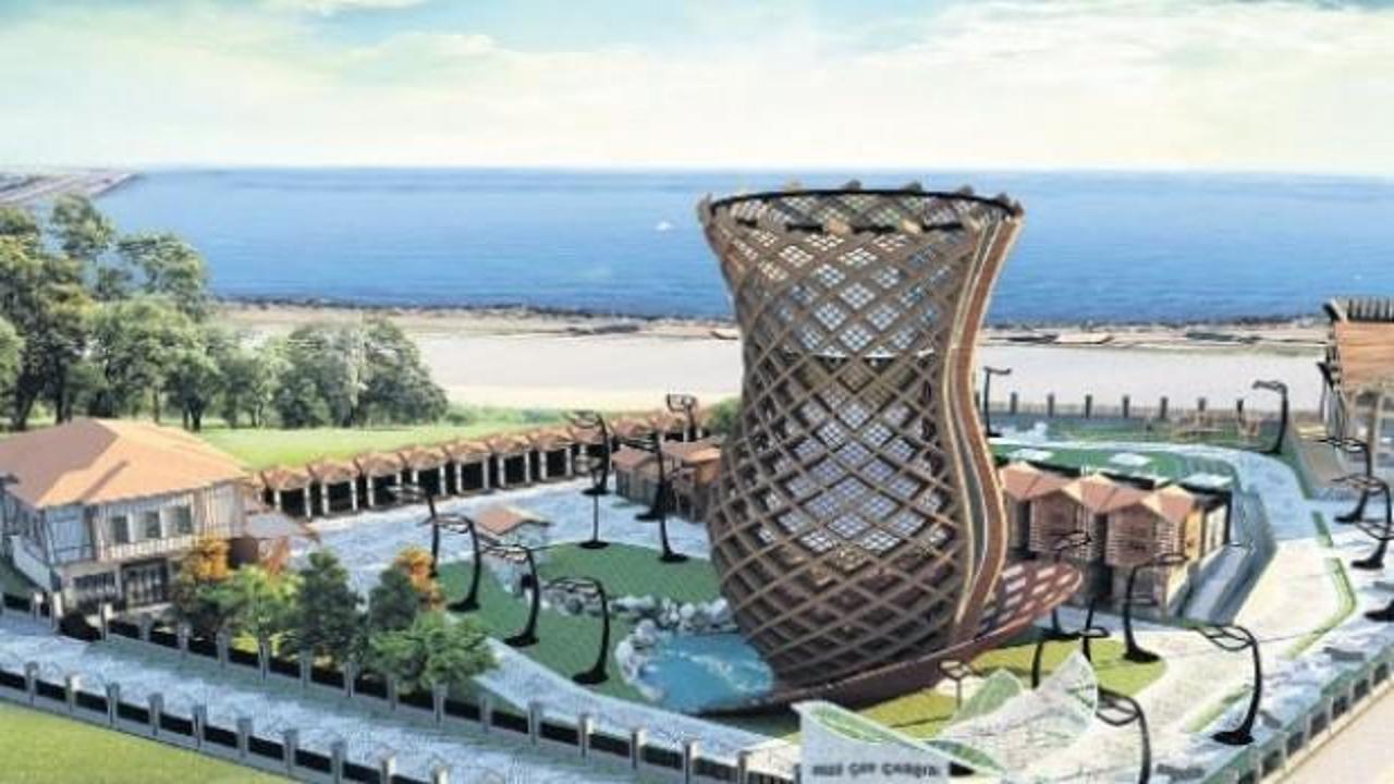 Dev bardak heykelli &Ccedil;ay &Ccedil;arşısı!