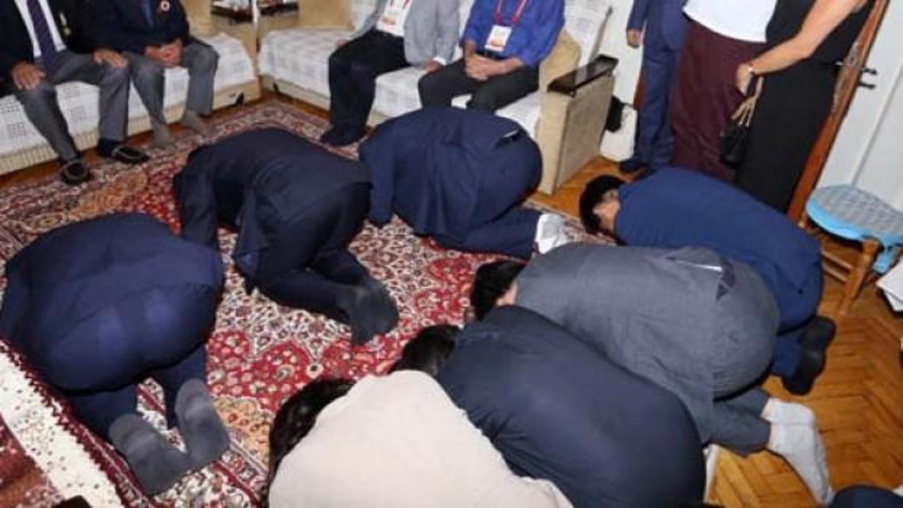 Onu g&ouml;rd&uuml;kleri anda yere kapaklandılar