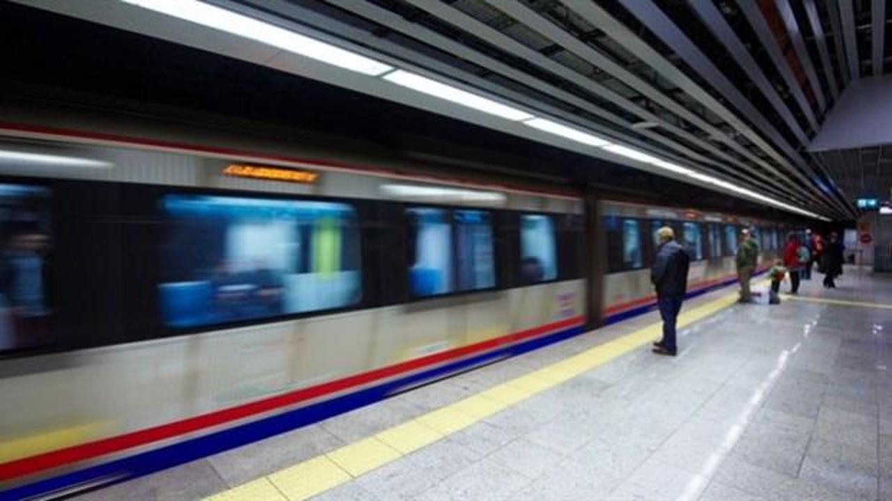 Sürücüsüz metro hattı yeniden hizmete başladı