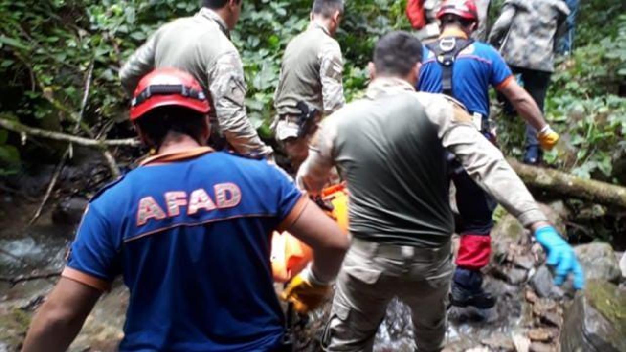 Trabzon'da kaybolan engelli gencin cesedi bulundu