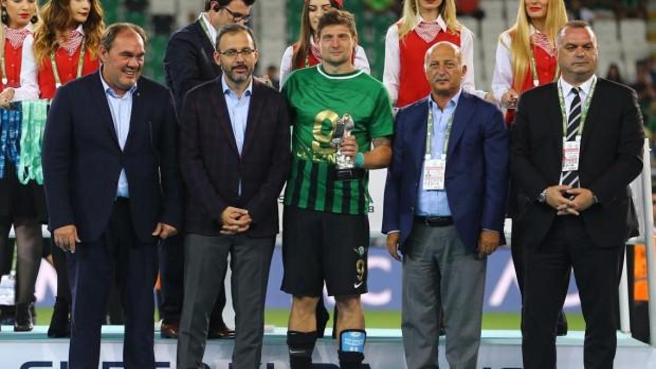 Bakan Kasapoğlu'ndan Süper Kupa açıklaması