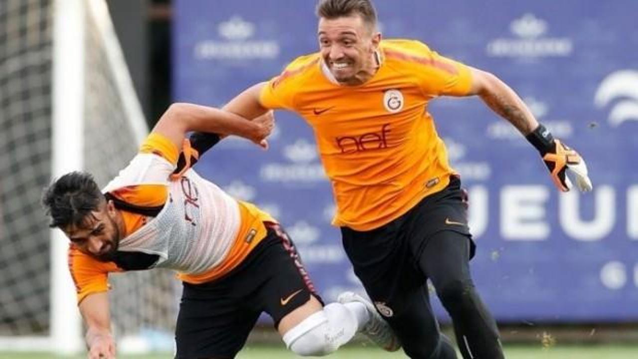 Galatasaray'da Tolga Ciğerci sakat döndü