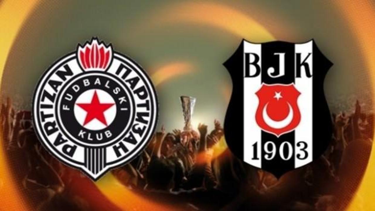Beşiktaş-Partizan maçının kanalı belli oldu