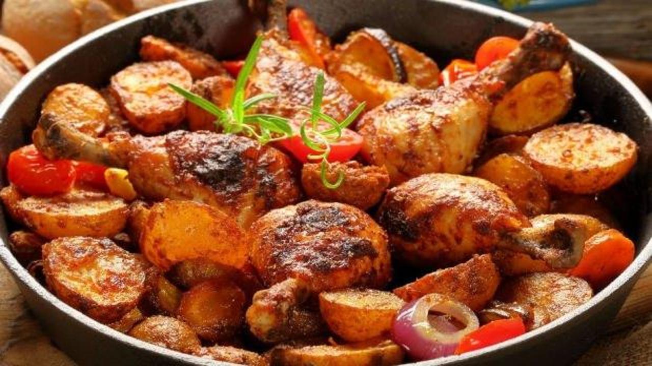 Fırında patatesli tavuk baget tarifi 