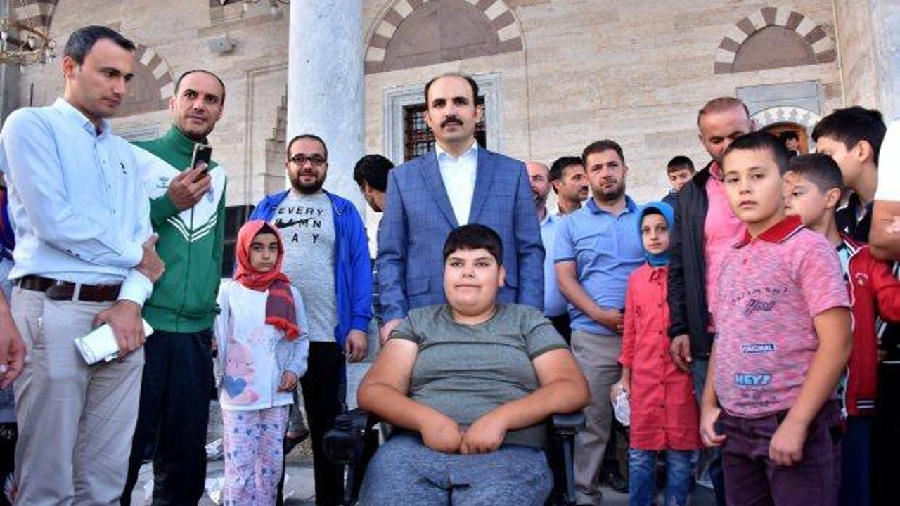 Konya belediye başkanı çocuklarla camide buluştu!