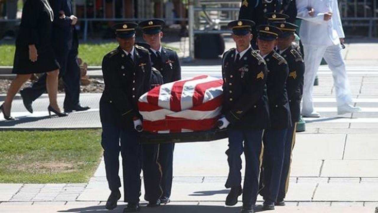 ABD’li Senatör McCain için cenaze töreni