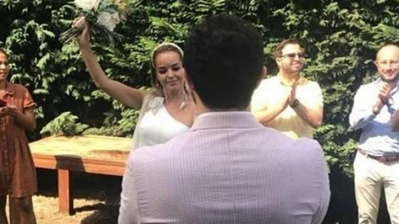 Bengü'nün düğününden ilk görüntüler 