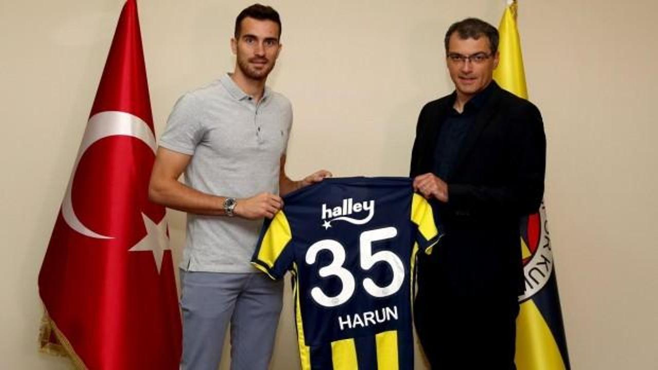 Harun Tekin Fenerbahçe'de! 3+1 yıllık imza