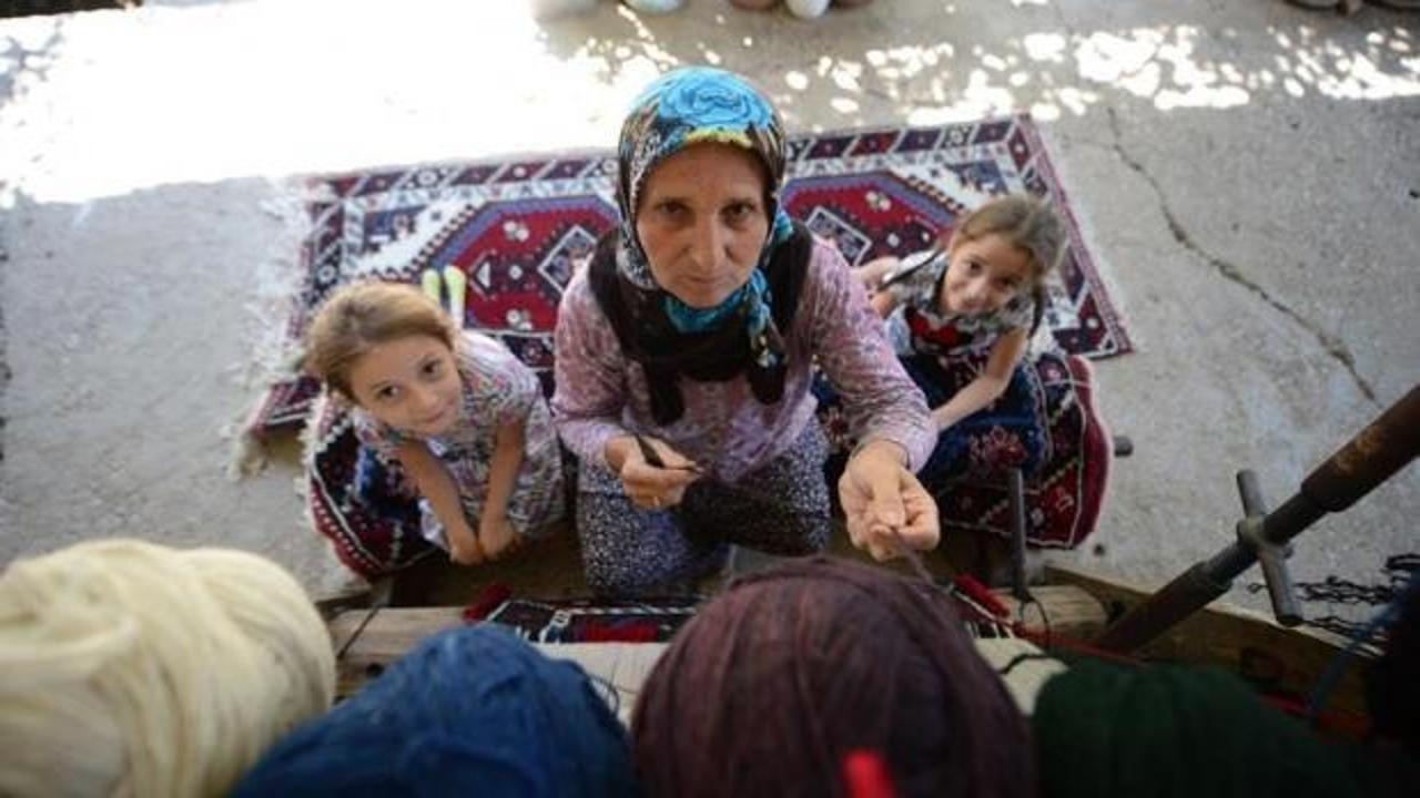 Yörük mirasını ilmek ilmek dokuyor!