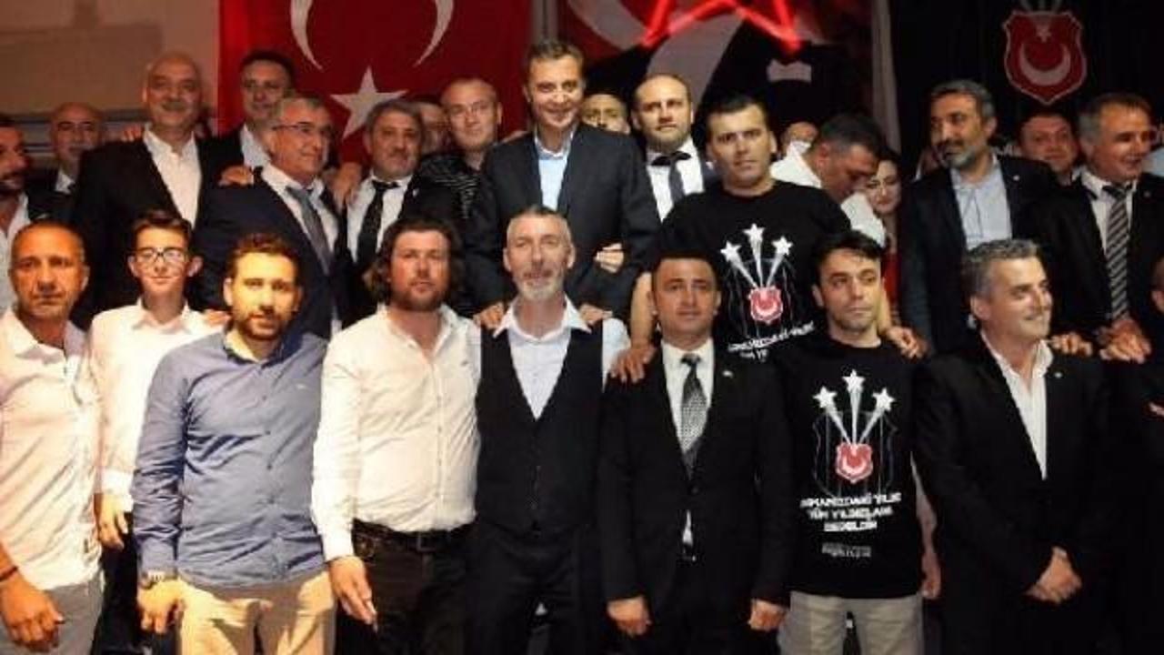 Beşiktaş derneklerinden Fikret Orman’a destek