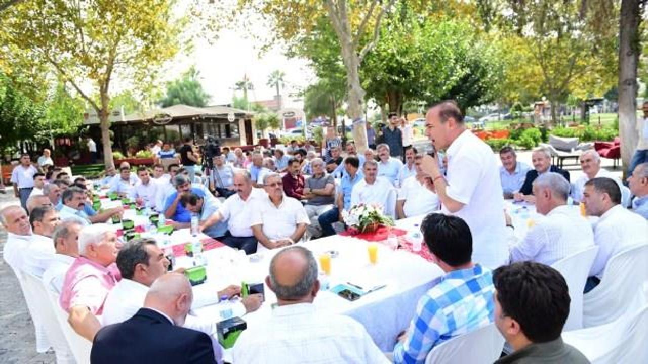 Belediye Başkanı Sözlü, muhtarlarla bir araya geldi