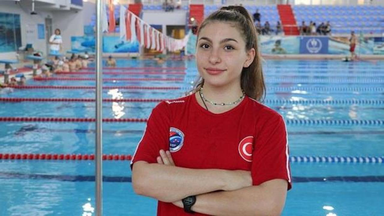 Hobi olarak daldı rekor puanla milli sporcu oldu