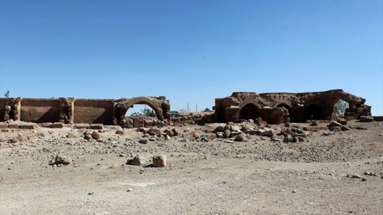 Şanlıurfa'daki Han el-Barur Kervansarayı'nda restorasyon başladı