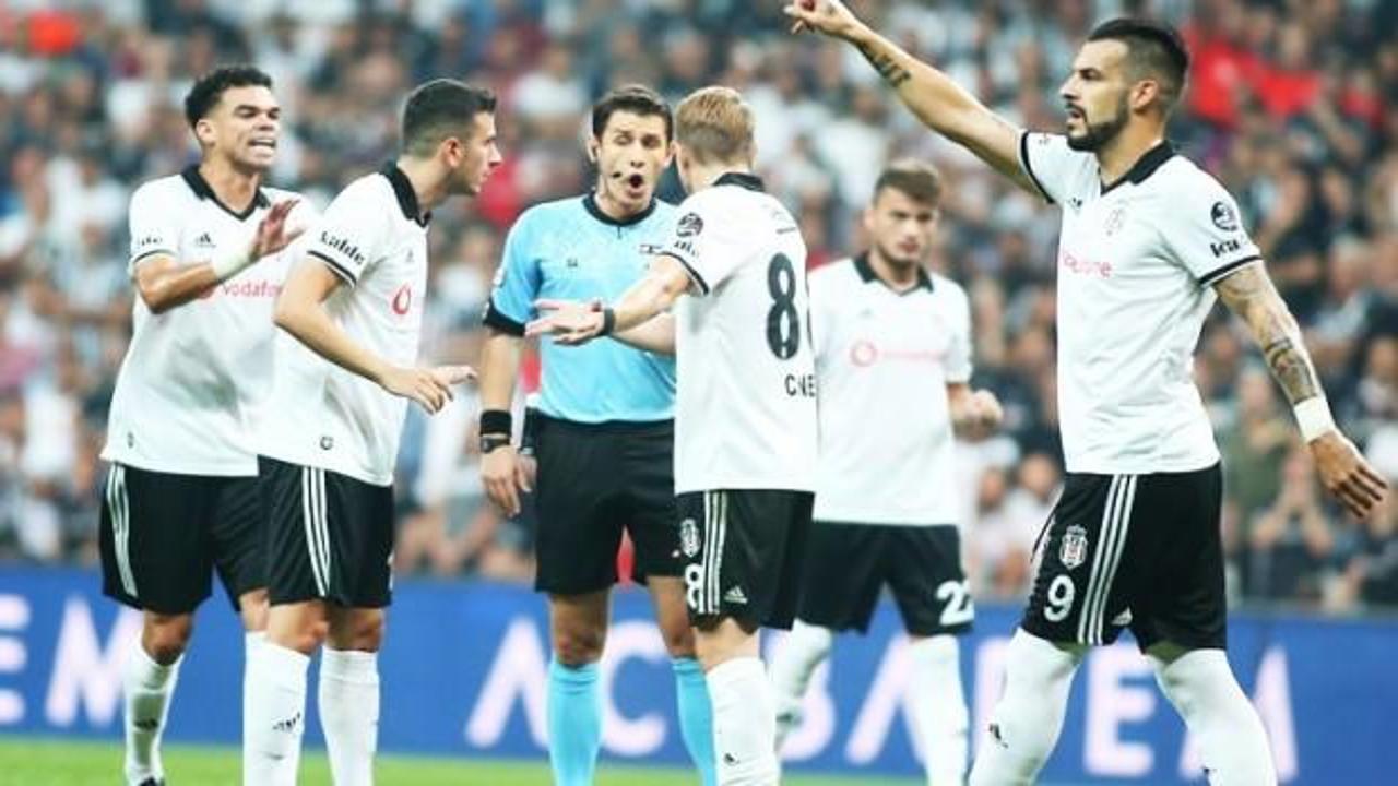 Beşiktaş'tan çok sert hakem tepkisi!