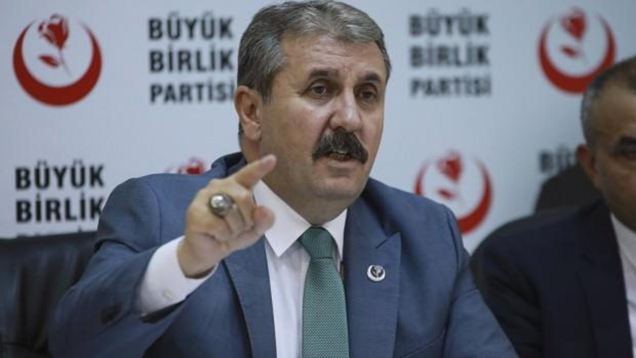 Mustafa Destici'den Cumhur İttifakı açıklaması