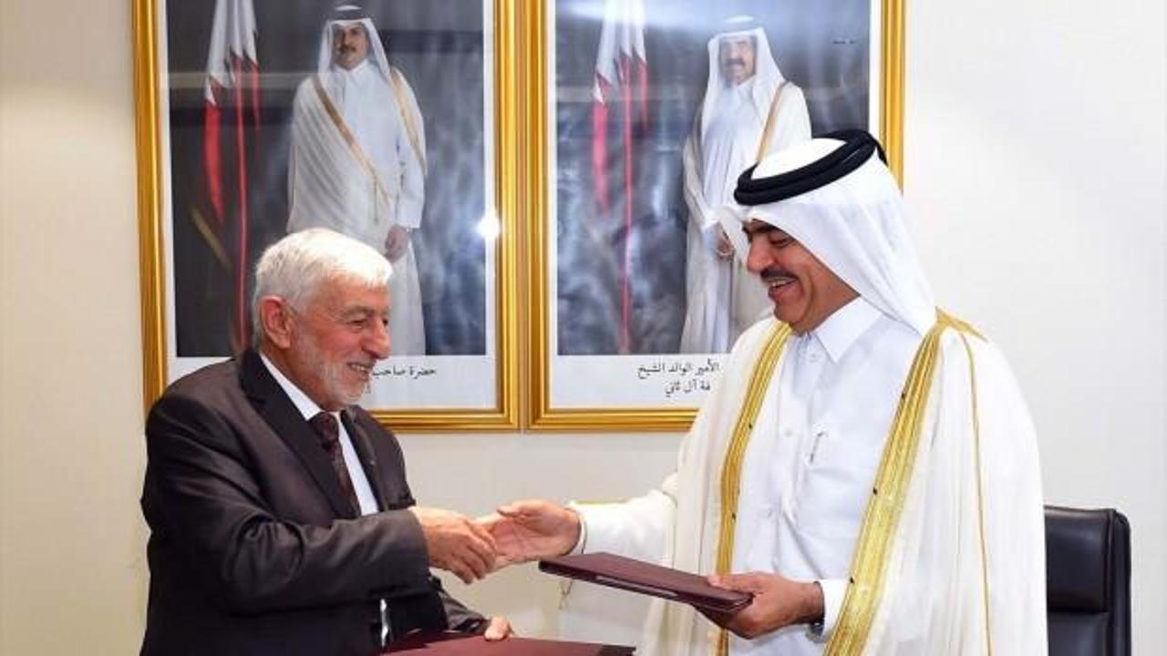 Katar ve Filistin arasında iş birliği anlaşması