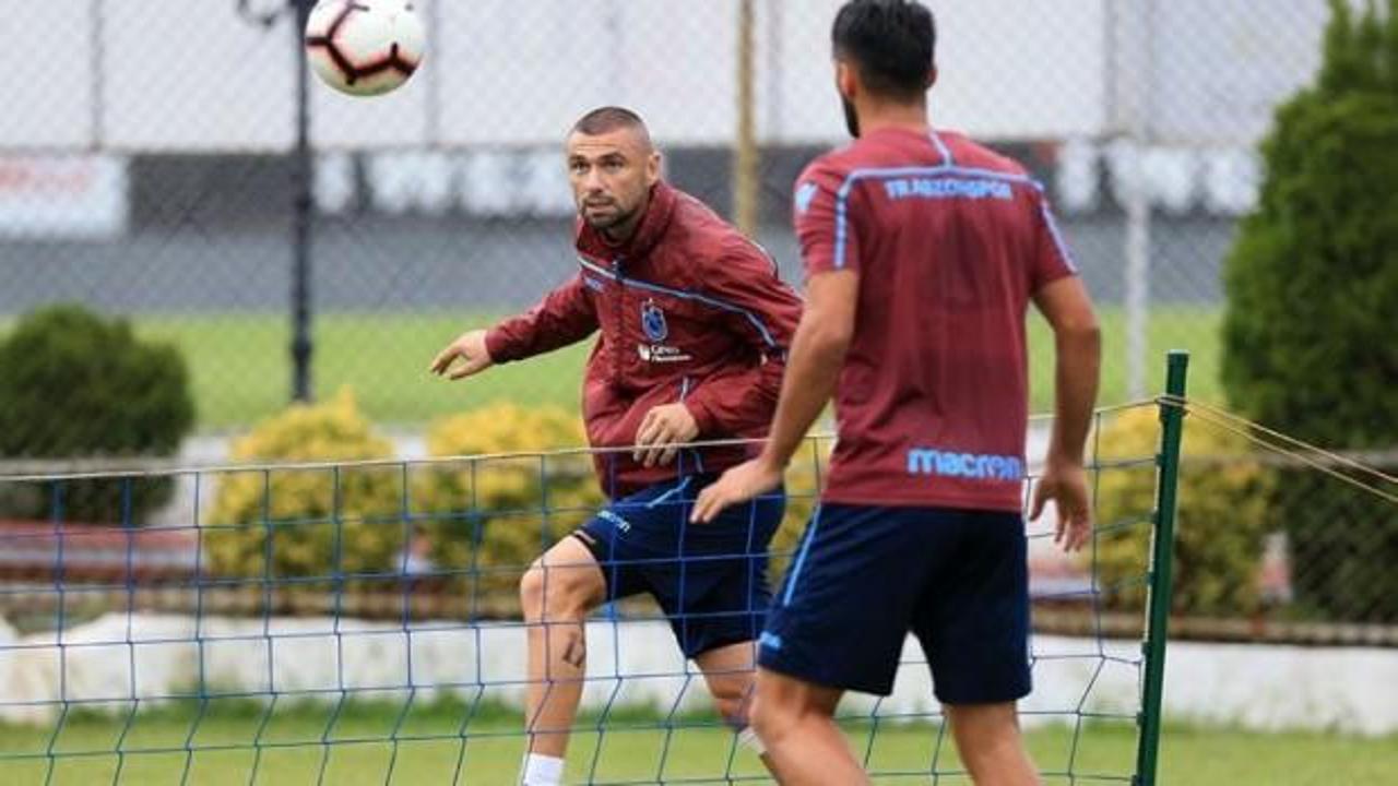 Trabzonspor'da Burak Yılmaz sürprizi