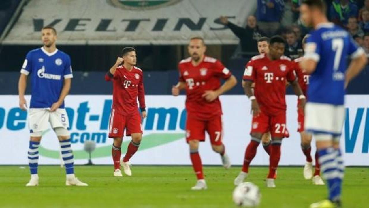 Bayern, Schalke'yi ligin dibine attı!