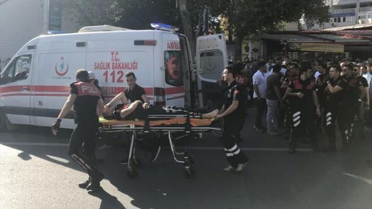Beşiktaş'ta kaza! Motosikletli 2 polis yaralandı