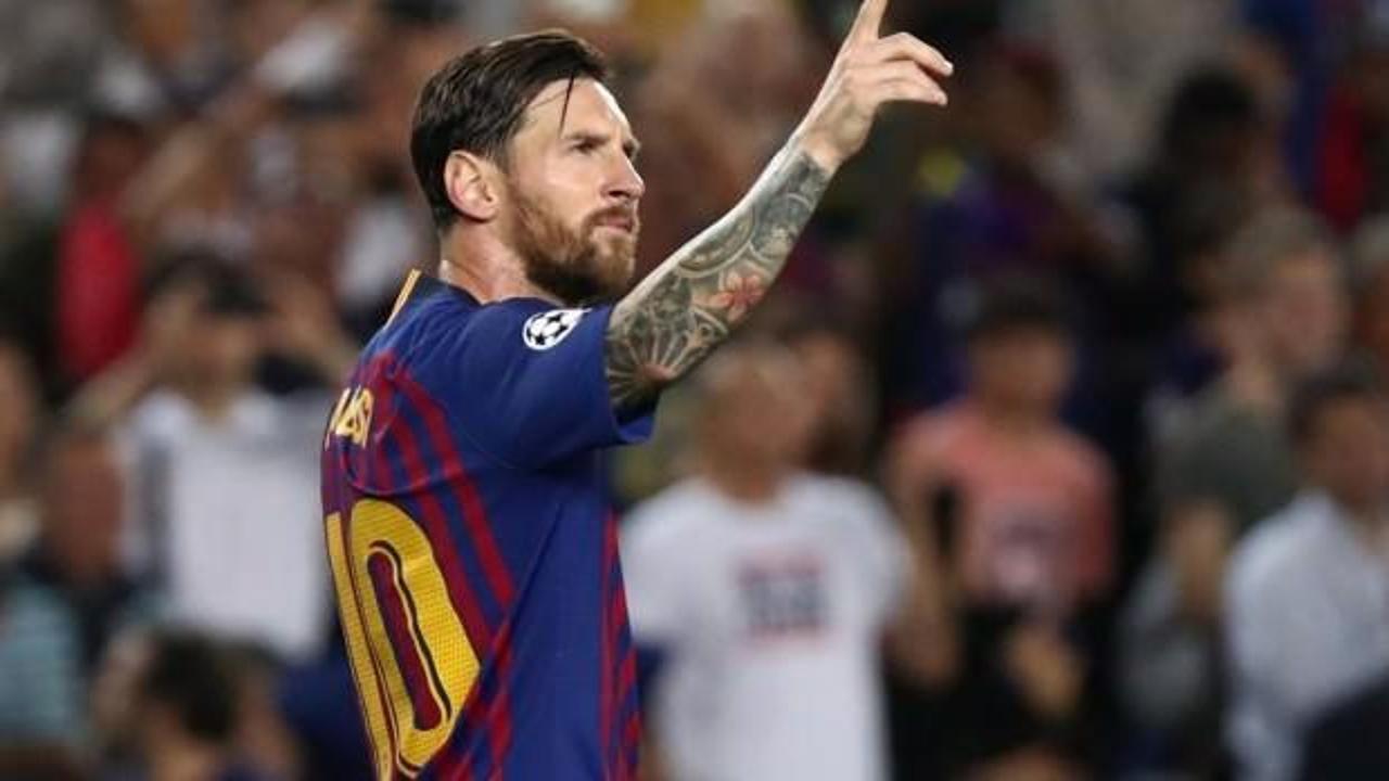 Devler Ligi'nde haftanın oyuncusu Messi oldu