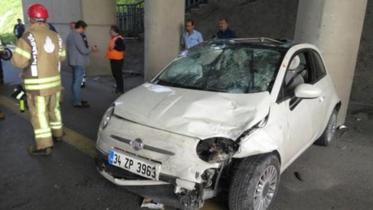 Kadıköy'de feci kaza... Trafik felç!
