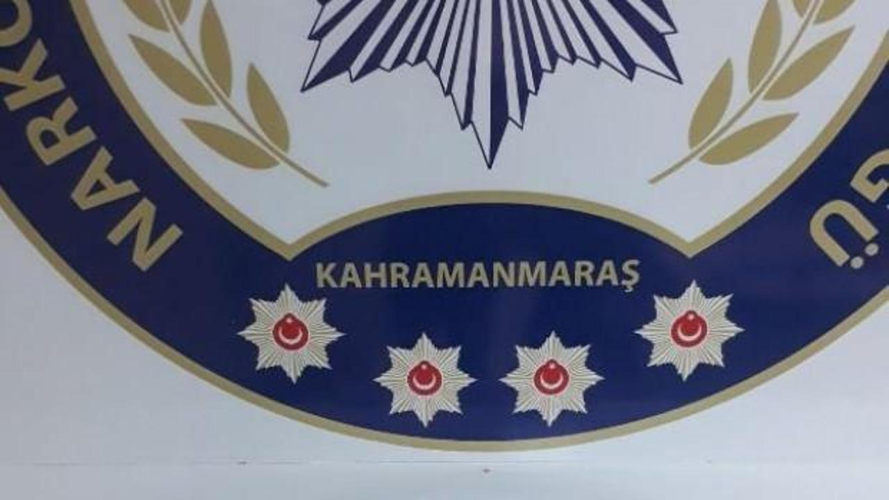 Kahramanmaraş'ta uyuşturucuya 1 tutuklama