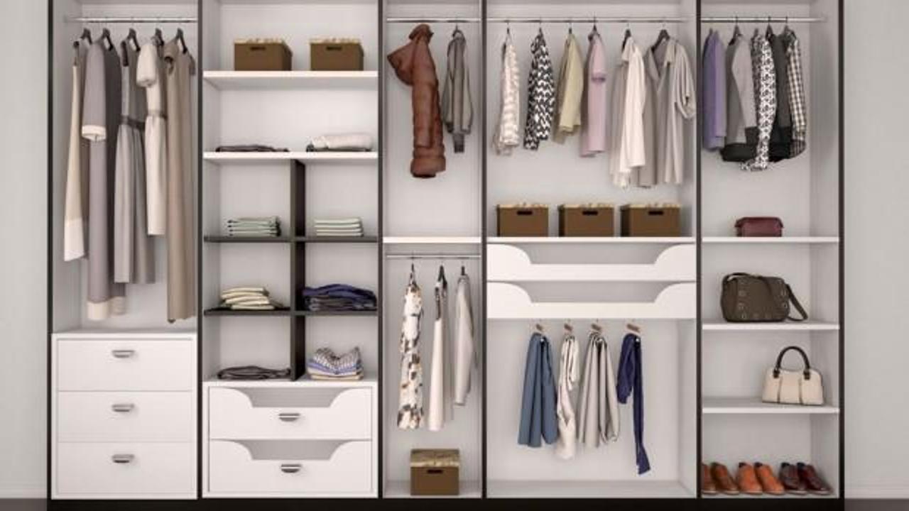 Kullanışlı yatak odası dolapları