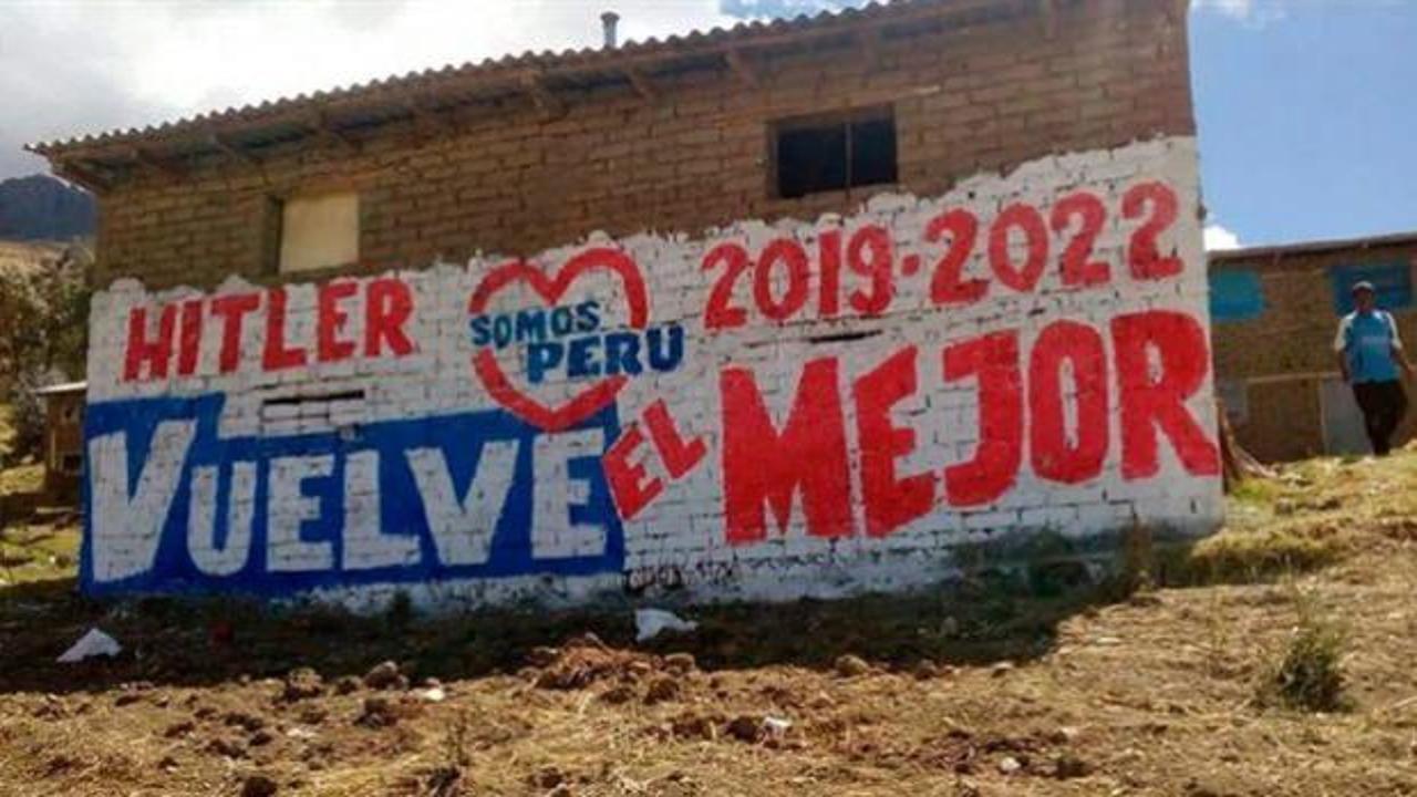 Peru'da yerel seçimler: Hitler ve Lenin rekabeti!