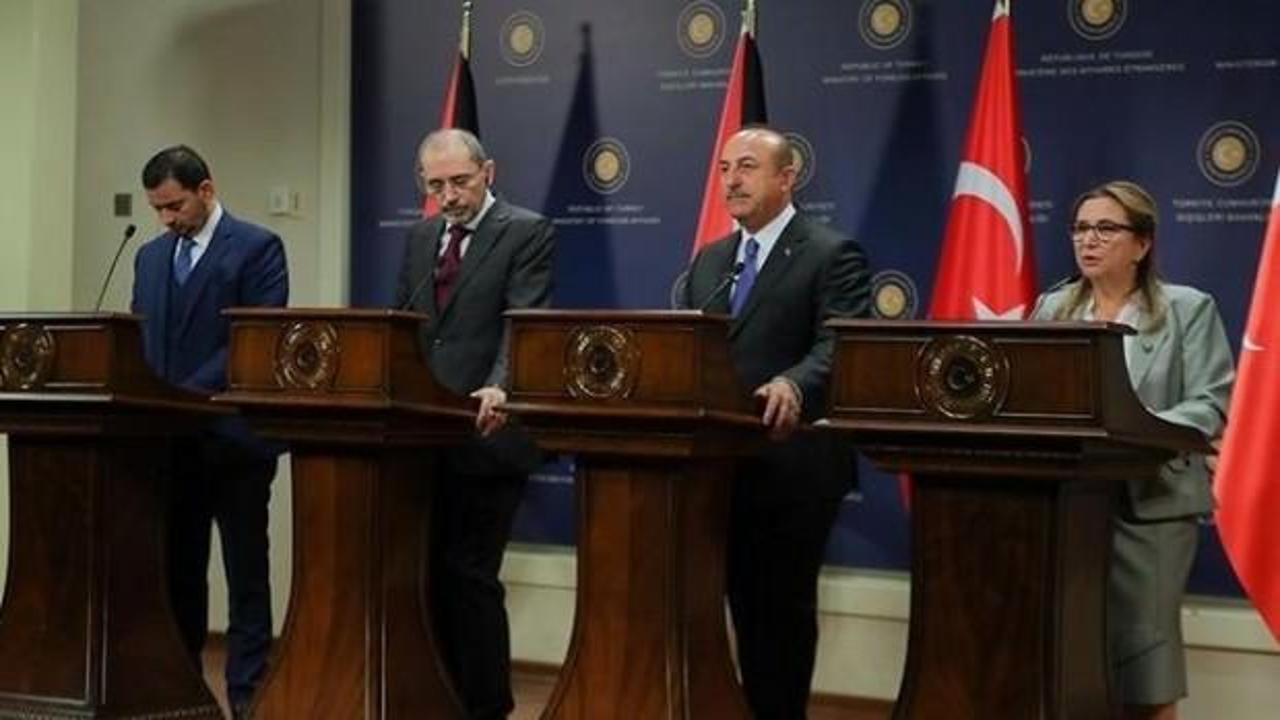 Türkiye-Ürdün Dörtlü Bakanlar Toplantısı yapıldı