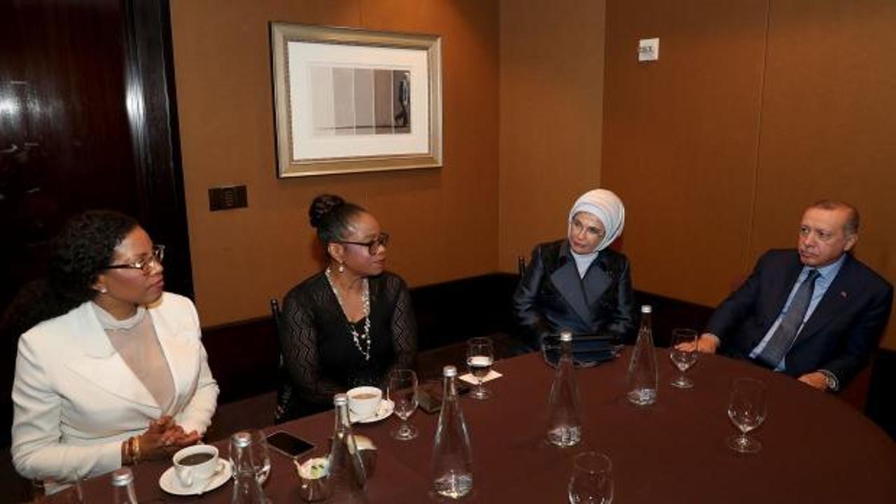 Başkan Erdoğan Malcolm X'in kızlarıyla görüştü!