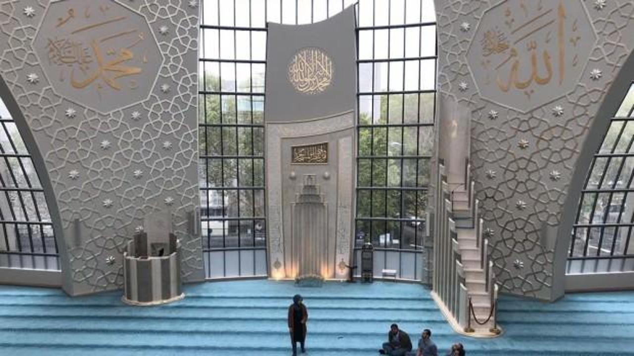Erdoğan'ın açacağı camide son hazırlıklar tamam
