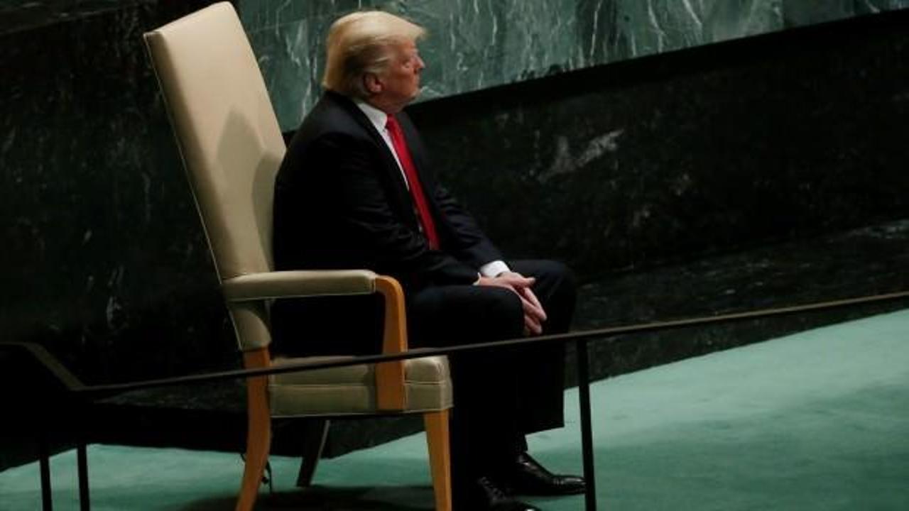 BM'de skandal! Trump sırasını kaçırdı