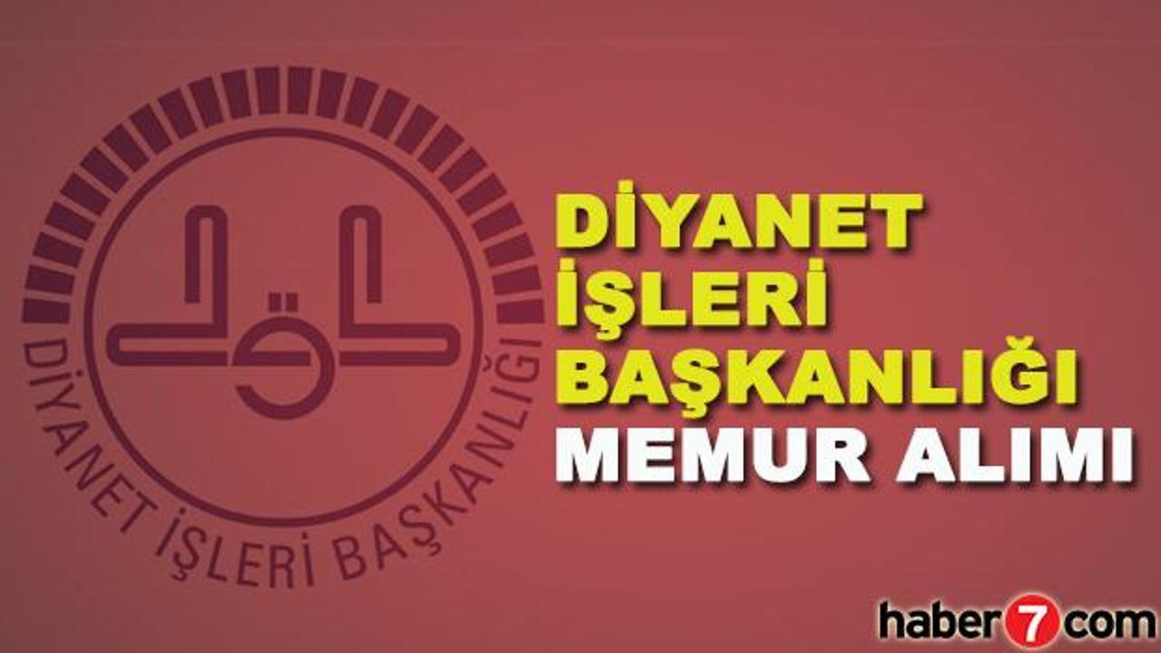 KPSS 60 puan ile Diyanet İşleri Başkanlığı memur alımı! Peki şartlar neler?