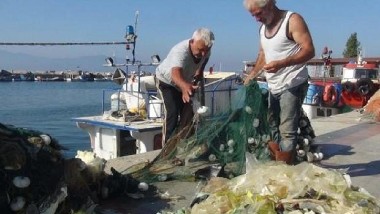 Palamut i&ccedil;in ağ attı, takılanı g&ouml;r&uuml;nce şok oldu