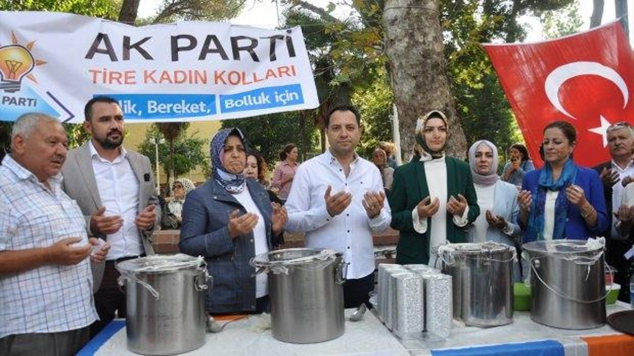 AK Parti Tire Kadın Kollarının aşure etkinliği