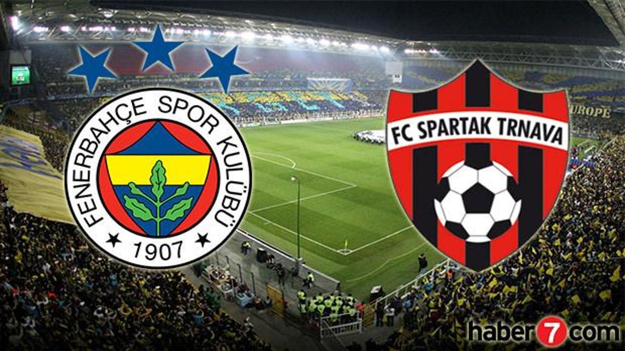 Fenerbahçe - Spartak Trnava maçını beIN Sports 1'den canlı olarak izle!