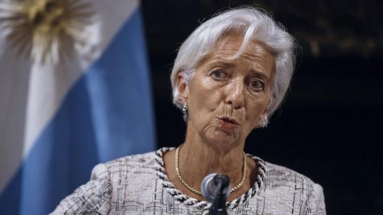 IMF Başkanı Lagarde'dan dikkat çeken açıklama