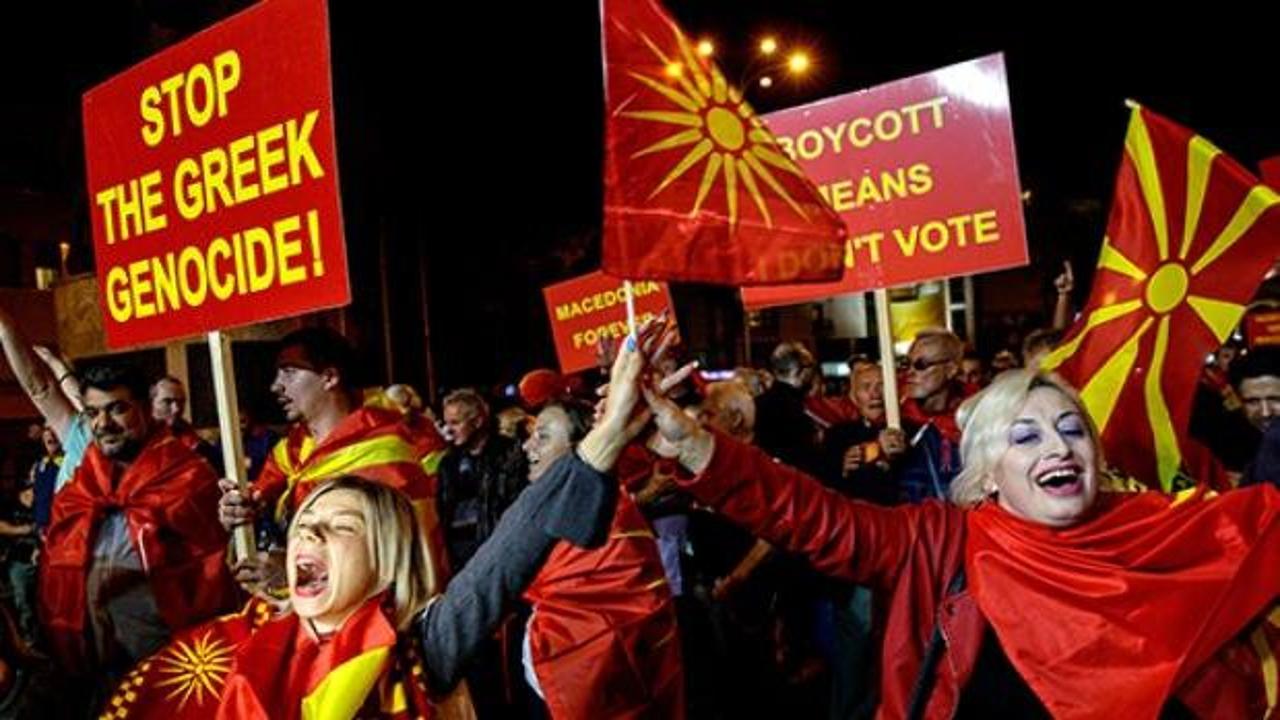 Makedonya'da referandum: Kimliklerini korudular!