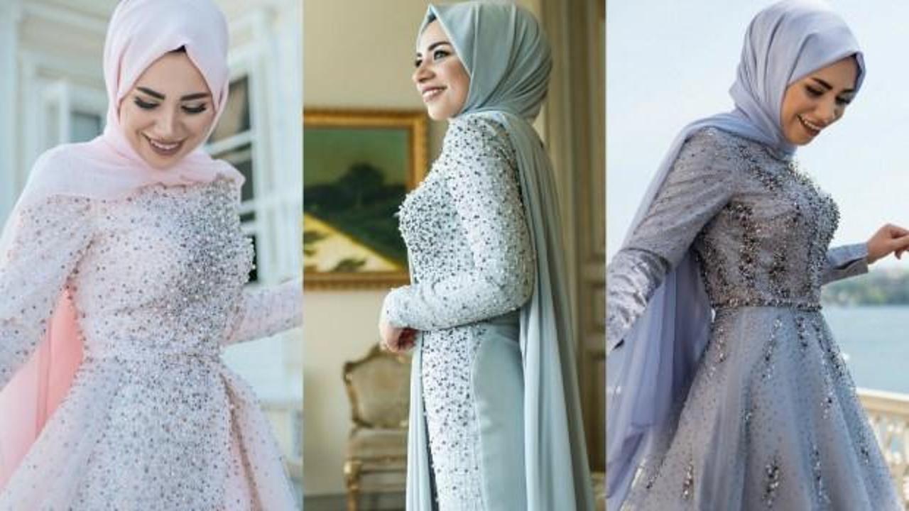 Sezonun söz ve nişan elbise modelleri